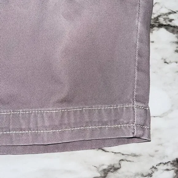 Twill Twenty Two | Anthropologie | Shorts Bermuda | Grey | Womens | 28 - Picture 3 of 7